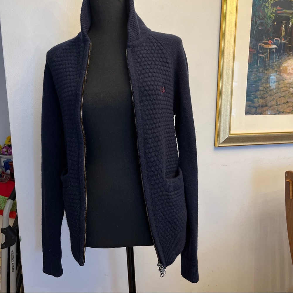 Fred Perry Full Zip Sweater with pockets